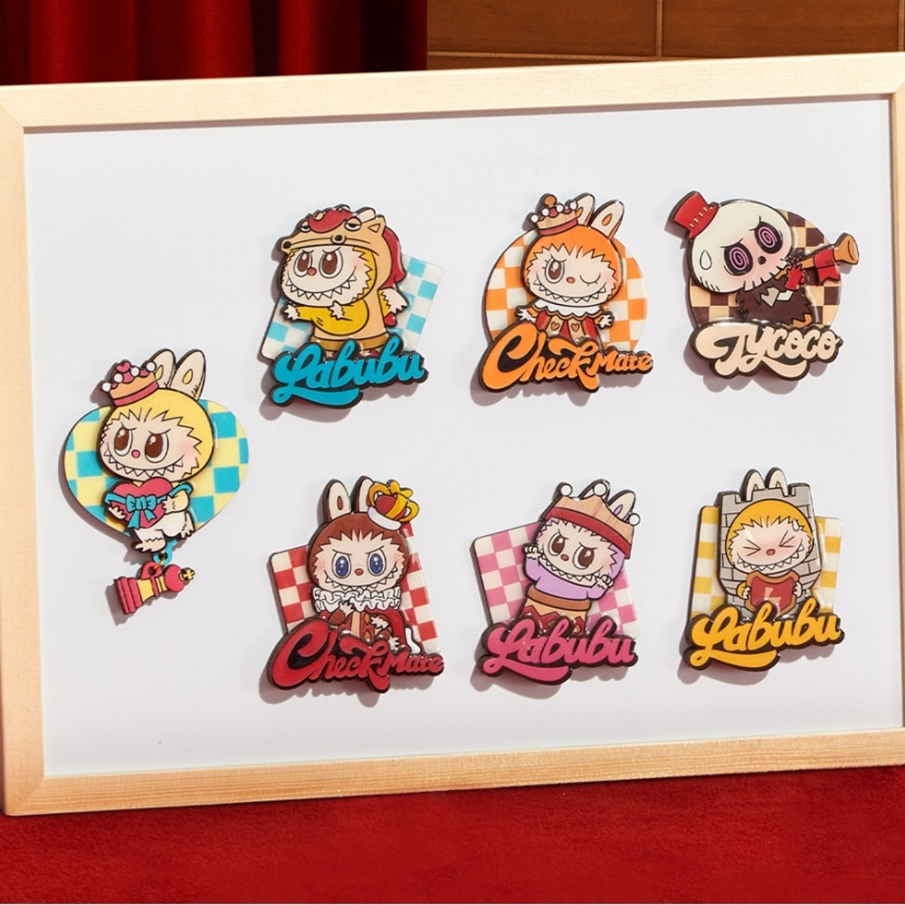 Labubu Checkmate Magnets - Picture 8 of 8